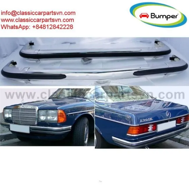 Mercedes W123 coupe bumpers (1976–1985) Image 1